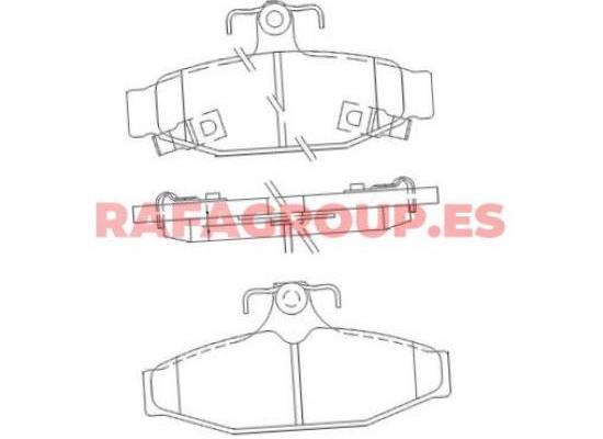 RG6819 - Pastillas de freno